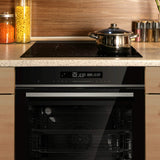 KKT KOLBE | Autarkes Herdset | 60cm Einbaubackofen EB8017ED | 59cm Induktionskochfeld IH85904FZ | Katalyse | Pizzafunktion | Grill | Umluft | Heißluft | Timer | SET8017IH594FZ