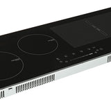 K&H Induktionskochfeld S90-IN-6000FLX [4 ZONEN] - Induktionskochplatte - Induktionsherdplatte Flex Slider Steuerung - Kochfeld Induktion - Autark zum Einbau - 6800 Watt - 17 Leistungsstufen (90cm)
