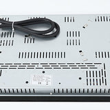 K&H Glaskeramikkochfeld NCH-7205x [4 ZONEN] - Herdplatte 4 Kochfelder - Kochfeld 4 Platten Autark - Kochplatten 4er - Starkstrom-Anschluss - Ohne Stecker - 90CM - 7200 Watt - 9 Leistungsstufen