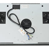 K&H Induktionskochfeld 90-IN-9400FLX [5 ZONEN] - Induktionskochplatte - Induktionsherdplatte Sensor Touch Steuerung - Kochfeld Induktion - Autark zum Einbau - 90CM - 9400 Watt - 17 Leistungsstufen